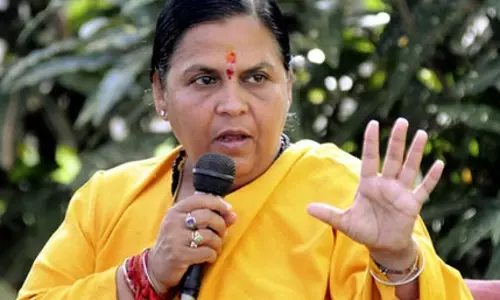 ‘മോദിയെ പരാജയപ്പെടുത്താന്‍ കോണ്‍ഗ്രസ് പാക്കിസ്ഥാനുമായി ഗൂഢാലോചന നടത്തുന്നു’ ഉമ ഭാരതി