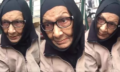 ‘’ജീവനും ആരോഗ്യവുമുള്ളിടത്തോളം പോരാടും’’; 85 കാരിയായ പ്രതിഷേധക്കാരി