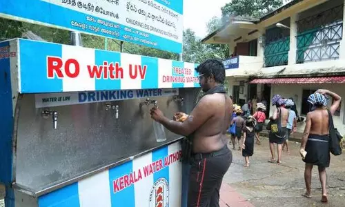 ശബരിമലയില്‍ കുടിവെള്ള വിതരണം ദുരിതത്തില്‍