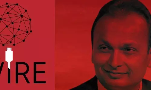 ദി വയറിനെതിരെ 6000 കോടിയുടെ നഷ്ടപരിഹാരം ആവശ്യപ്പെട്ട്  റിലയൻസ് കോടതിയിലേക്ക് 