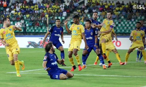 ജയിക്കാനാവാതെ ബ്ലാസ്റ്റേഴ്‌സ്; ചെന്നൈയിനെതിരെ സമനില 