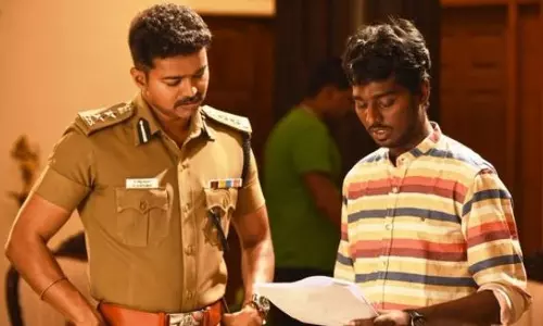 ദളപതിയുടെ ജേഴ്സി നമ്പര്‍ 63; വൈറലായി വിജയ് - അറ്റ്ലി ചിത്രത്തിന്‍റെ ഫാന്‍ മേഡ് പോസ്റ്റര്‍