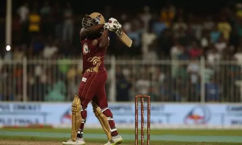 60 പന്തുകള്‍, 183 റണ്‍സ്... ടി10 മാമാങ്കത്തില്‍ നോര്‍ത്തേണ്‍ വാരിയേഴ്സിന്‍റെ വിന്‍ഡീസ് വെടിക്കെട്ട്