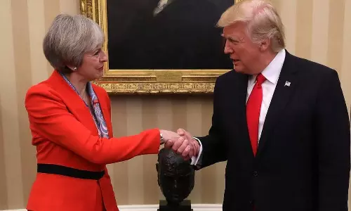 ഉരുളക്ക് ഉപ്പേരി: ട്രംപിന്‍റെ വിമര്‍ശനത്തിനെതിരെ തെരേസ മെ