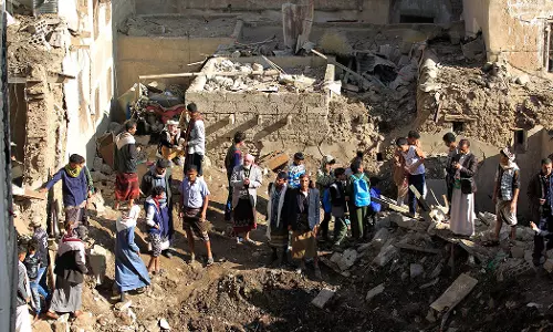 പ്രതീക്ഷയോടെ യമന്‍ ജനത; സമാധാന ചര്‍ച്ച പുരോഗമിക്കുന്നു