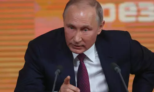 ശീതയുദ്ധ കാലത്തെ മിസൈല് ഉടമ്പടിയില് നിന്ന് പിന്വാങ്ങാന് നീക്കം; അമേരിക്കക്ക് റഷ്യയുടെ മുന്നറിയിപ്പ് ശീതയുദ്ധ കാലത്തെ മിസൈല് ഉടമ്പടിയില് നിന്ന് പിന്വാങ്ങാന് നീക്കം; അമേരിക്കക്ക് റഷ്യയുടെ മുന്നറിയിപ്പ്