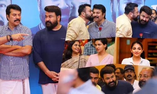 മമ്മൂക്കയും ലാലേട്ടനും ജയറാമിന് വേണ്ടി ഒന്നിച്ചപ്പോള്‍; വീഡിയോ കാണാം 