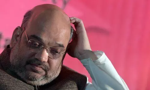 കോണ്‍ഗ്രസിനെതിരെ വര്‍ഗീയപ്രചരണം; അമിത് ഷാക്കെതിരെ തെരഞ്ഞെടുപ്പ് കമ്മീഷനില്‍ പരാതി