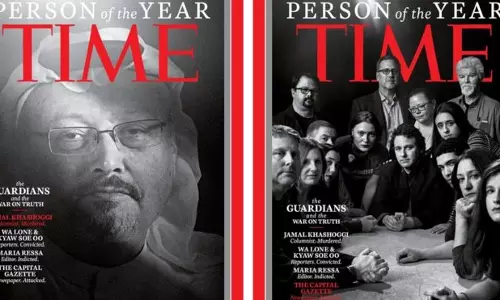 ജമാല്‍ ഖഷോഗി, ടൈം വാരികയുടെ ‘പേഴ്സണ്‍ ഓഫ് ദി ഇയർ’