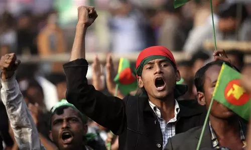 ബംഗ്ലാദേശില്‍ തെരഞ്ഞെടുപ്പ് പ്രചരണത്തിന് തുടക്കം കുറിച്ച്  അവാമി ലീഗ്