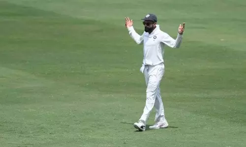 ഓസീസ് തകരുമ്പോള്‍ നൃത്തം ചെയ്ത് വിരാട് കോഹ്‌ലി