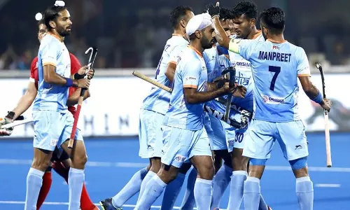 ലോകകപ്പ് ഹോക്കി; ആധികാരിക ജയത്തോടെ ഇന്ത്യ അവസാന എട്ടില്‍