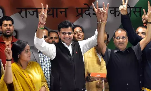 രാജസ്ഥാനില്‍ കോണ്‍ഗ്രസിന്റെ നിര്‍‌ണ്ണായക നിയമസഭാ കക്ഷിയോഗം ഇന്ന്