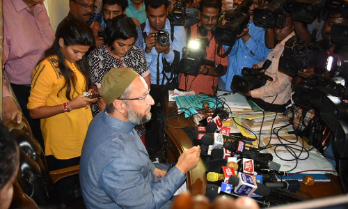 തെലങ്കാനയില്‍ ഏഴ് സീറ്റുകളില്‍ വിജയിച്ച് എ.ഐ.എം.ഐ.എം