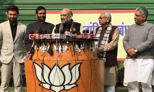 ബീഹാറില്‍ എന്‍.ഡി.എയുടെ ലോക്സഭ സീറ്റ് വിഭജനം പൂര്‍ത്തിയായി