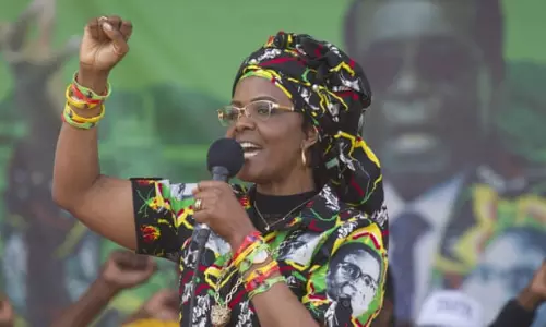 ഗ്രേസ് മുഗാബക്കെതിരെ സൗത്താഫ്രിക്കയുടെ അറസ്റ്റ് വാറണ്ട് 