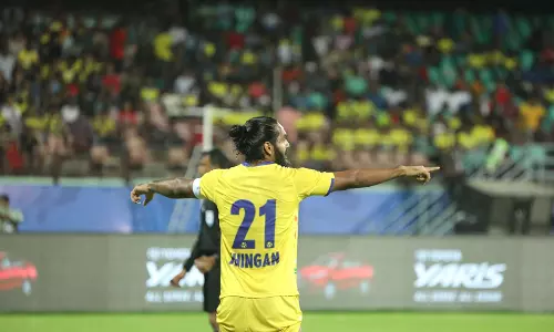 ‘ആരാധകരാണ് ബ്ലാസ്റ്റേഴ്സിനെ ലോക ഫുട്ബോളില്‍ അടയാളപ്പെടുത്തുന്നത്’ സന്ദേശ് ജിംഗാന്‍ ബ്ലാസ്റ്റേഴ്സ് അനുഭവങ്ങൾ പങ്കുവെക്കുന്നു