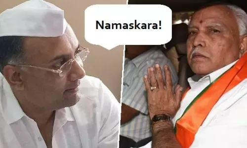 തിരിച്ചുവരൂ, ഊഷ്മള സ്വാഗതം; ഡല്‍ഹിയിലെ റിസോര്‍ട്ടില്‍ കഴിയുന്ന ബി.ജെ.പി എം.എല്‍.എമാരെ പരിഹസിച്ച് കോണ്‍ഗ്രസ്