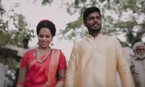 അഞ്ച് വര്‍ഷത്തെ പ്രണയം, ഒടുവില്‍ വിവാഹം; സഞ്ജുവിന്റെ  കല്യാണ ടീസര്‍ കാണാം 