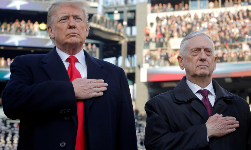 അമേരിക്കന്‍ പ്രതിരോധ സെക്രട്ടറി ജെയിംസ് മാറ്റിസിനെ ‍ഡൊണാള്‍ഡ് ട്രംപ് പുറത്താക്കി