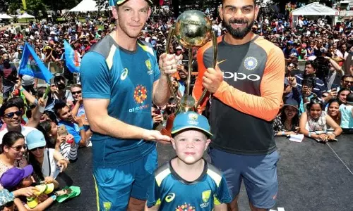 മൂന്നാം ടെസ്റ്റില്‍ ഇന്ത്യക്കെതിരെ ഓസീസിനെ നയിക്കുക ഏഴുവയസുകാരന്‍ ലെഗ് സ്പിന്നര്‍