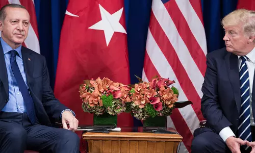 സിറിയയില്‍ നിന്ന് ഐ.എസിനെ തുടച്ചു നീക്കുമെന്ന് റജബ് ത്വയ്യിബ് ഉര്‍ദുഗാന്‍ ഉറപ്പു നല്‍കിയതായി ഡൊണാള്‍ഡ് ട്രംപ്