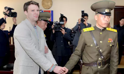 അമേരിക്കന്‍ വിദ്യാര്‍ഥിയുടെ കൊലപാതകം; ഉത്തരകൊറിയ 501 മില്ല്യണ്‍ ഡോളര്‍ പിഴയൊടുക്കാന്‍ യു.എസ് കോടതി