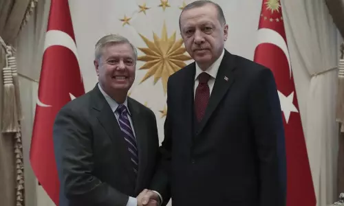 യു.എസ് സെനറ്റ് അംഗം ഉര്‍ദുഗാനുമായി കൂടിക്കാഴ്ച നടത്തി 