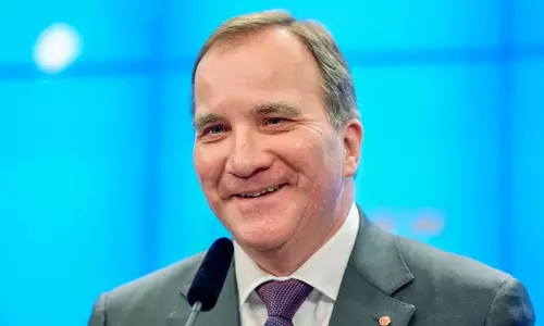 സ്വീഡന്‍ പ്രധാനമന്ത്രിയായി സ്റ്റീഫന്‍ ലോഫ്‌വെനെ തെരഞ്ഞെടുത്തു  