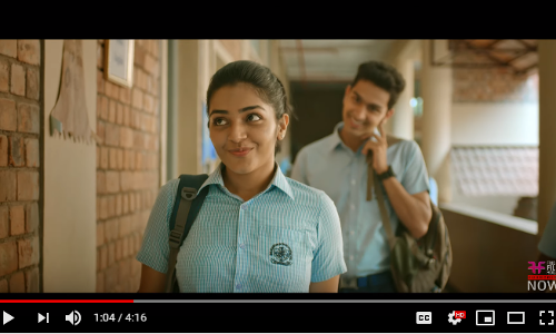 മിന്നി മിന്നി കണ്ണ് ചിമ്മി പ്രണയം വിതറി ജൂണിലെ ഗാനം...