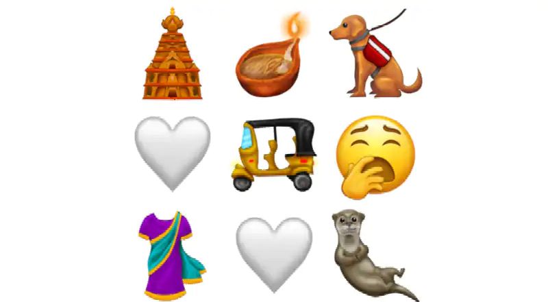 ഇമോജി ലോകത്തേക്ക് കടന്നു വരുന്നു, ഓട്ടോറിക്ഷ മുതല്‍ ക്ഷേത്രം വരെ
