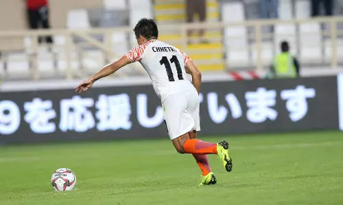 ഗോള്‍ വേട്ടയില്‍ മെസിയേയും പിന്നിലാക്കി സുനില്‍ ഛേത്രി 