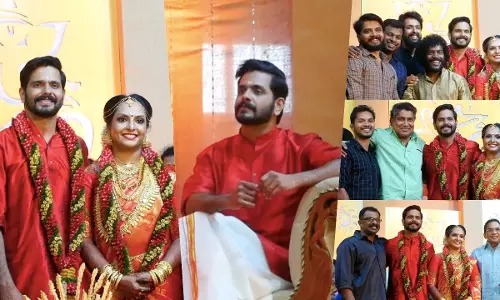 യുവതാരം അനീഷ് ജി.മേനോന്‍ വിവാഹിതനായി