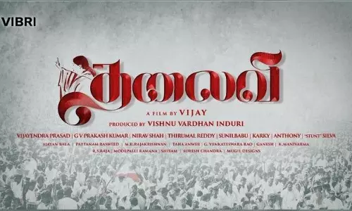 ജയലളിതയുടെ കഥ പറയുന്ന ‘തലെെവി’ വരുന്നു