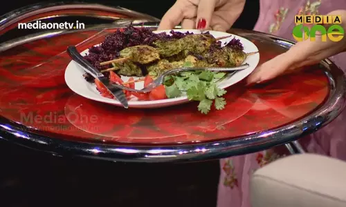 Green Chicken Kabab | ഗ്രീൻ ചിക്കൻ കബാബ് 