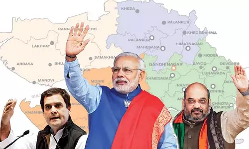 മോദിയുടെയും അമിത് ഷായുടെയും തട്ടകത്തില്‍ വിജയം ആവര്‍ത്തിക്കാനൊരുങ്ങി ബി.ജെ.പി; ആത്മവിശ്വാസത്തോടെ കോണ്‍ഗ്രസ്