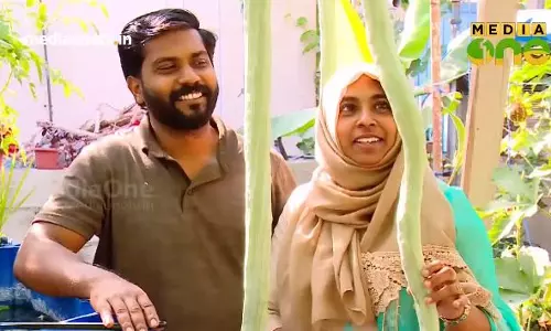 അര സെന്‍റ് സ്ഥലത്ത് നെല്ലുള്‍പ്പെടെ അറുപത് ഇനങ്ങള്‍