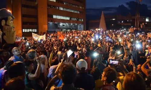 കൊളംബിയയില്‍ അറ്റോര്‍ണി ജനറലിനെതിരെ പ്രതിഷേധം ശക്തമാകുന്നു 