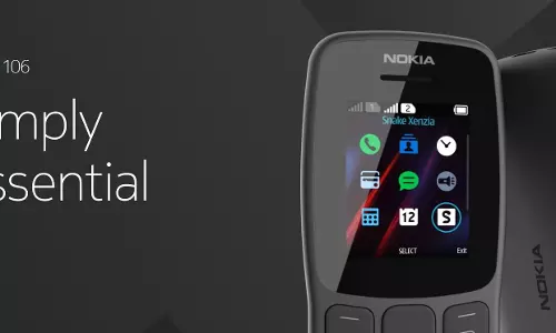 പുതിയ ഫീച്ചറുകളോടെ നോക്കിയ 106 വിപണിയില്‍