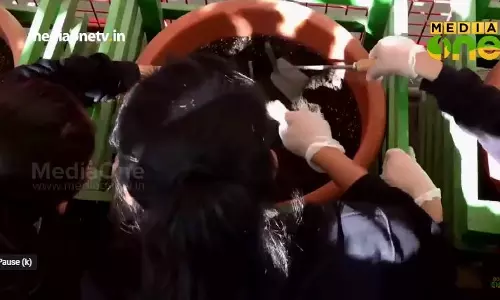 സ്കൂള്‍ മുറ്റം കൃഷിയിടമാക്കി ഒരുകൂട്ടം വിദ്യാര്‍ഥികള്‍