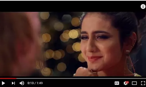 ട്രോളന്മാര്‍ കരുതിയിരിക്കുക; ലൈക്കിനെക്കാളും അഞ്ചിരട്ടി ഡിസ് ലൈക്കുകള്‍ നേടി വീണ്ടും പ്രിയ വാര്യര്‍