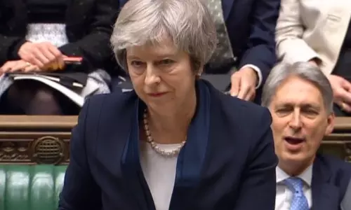 ബ്രെക്സിറ്റ് കരാറിന്‍റെ പുതുക്കിയ കരടുമായി തെരേസ മേ ഇന്ന് പാര്‍ലമെന്‍റില്‍