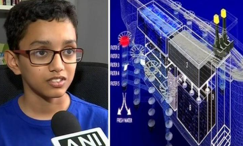 സമുദ്രങ്ങള്‍ വൃത്തിയാക്കാന്‍ പ്രത്യേക കപ്പല്‍ ഡിസൈന്‍ ചെയ്ത് പൂനെയില്‍ നിന്നുള്ള 12 വയസ്സുകാരന്‍ 