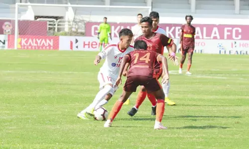 ജയിക്കാനാവാതെ ഗോകുലം;  ഐസ്വാളിനോടും തോറ്റു    