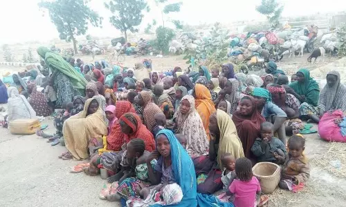 ബോക്കോഹറം  തീവ്രവാദികളെ ഭയന്ന് നൈജീരിയയില്‍ നിന്ന് ഒരാഴ്ചക്കിടെ പലായനം ചെയ്തത് 30,000ത്തിലധികം ആളുകൾ