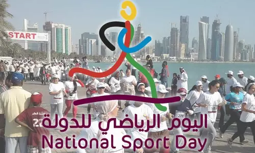 ദേശീയ കായിക ദിനം ആഘോഷിച്ച് ഖത്തര്‍