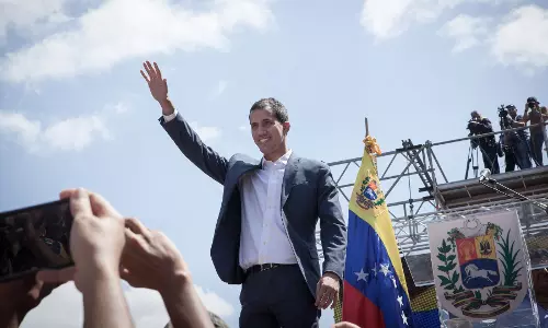 വെനസ്വേലന്‍ പ്രതിസന്ധി; യൂറോപ്യന്‍ യൂണിയന്‍ പ്രതിനിധികളുമായി കൂടിക്കാഴ്ച്ച നടത്തി ഗെയ്ദോ