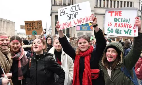 കാലാവസ്ഥ വ്യതിയാനം; ബെല്‍ജിയത്തില്‍ വിദ്യാര്‍ഥി പ്രക്ഷോഭം ശക്തമാകുന്നു
