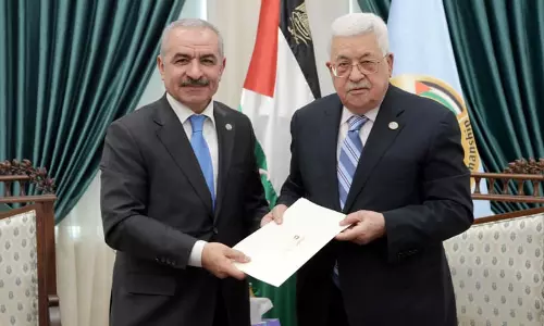 ഫലസ്തീന്റെ പുതിയ പ്രധാനമന്ത്രിയായി മുഹമ്മദ് ശതിയ്യയെ  നിയമിച്ചു 