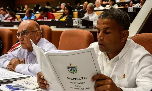 ക്യൂബയിലെ ഭരണഘടന പരിഷ്കാരത്തിന് ജനങ്ങളുടെ അംഗീകാരം